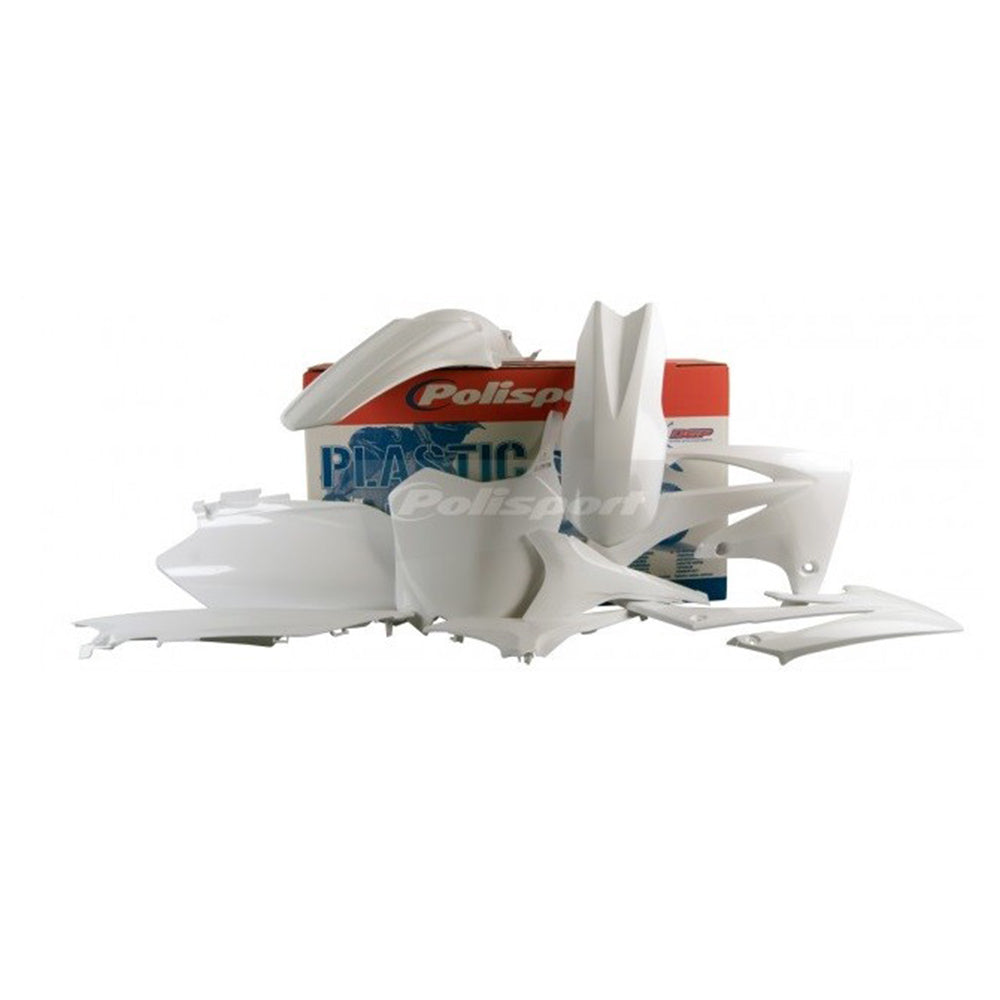 Polisport Plastics Box Kit For Honda CRF 250R White 2011-2013